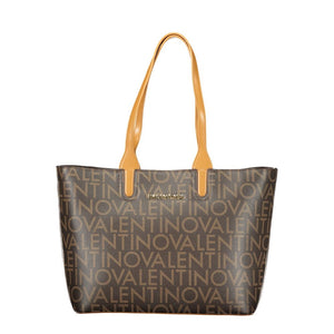 Mario Valentino Brown Polyurethane Women's Bag