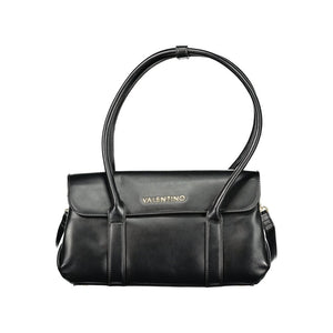 Mario Valentino Black Polyurethane Women's Bag