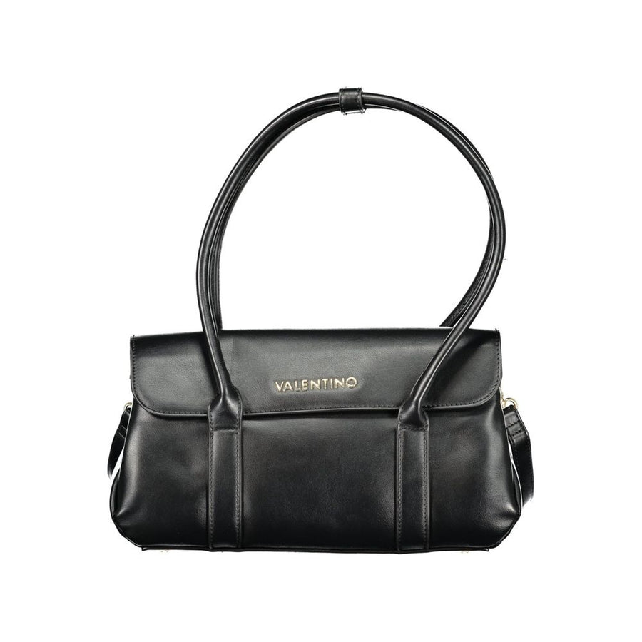 Mario Valentino Black Polyurethane Women's Bag