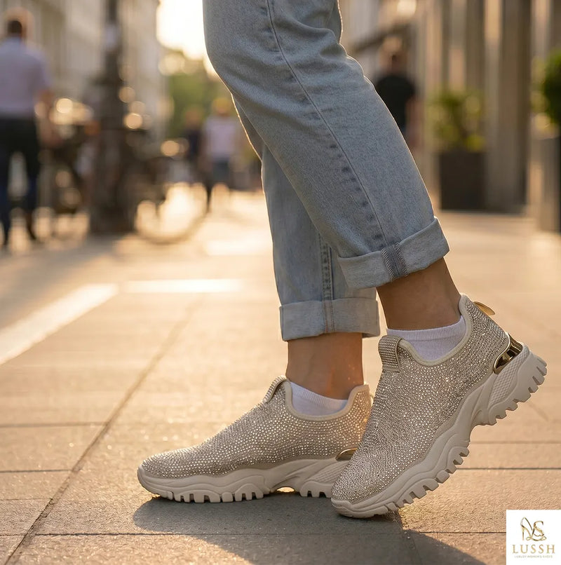 Laura Biagiotti Beige Polyurethane Women Sneaker