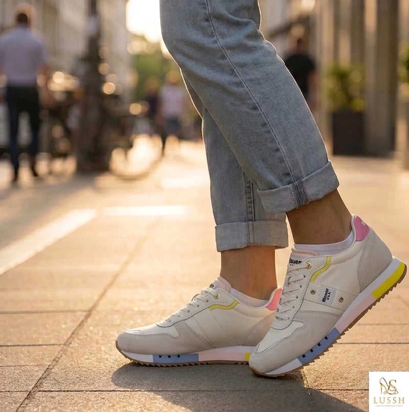 Bianco Poliuretano Woman Sneaker