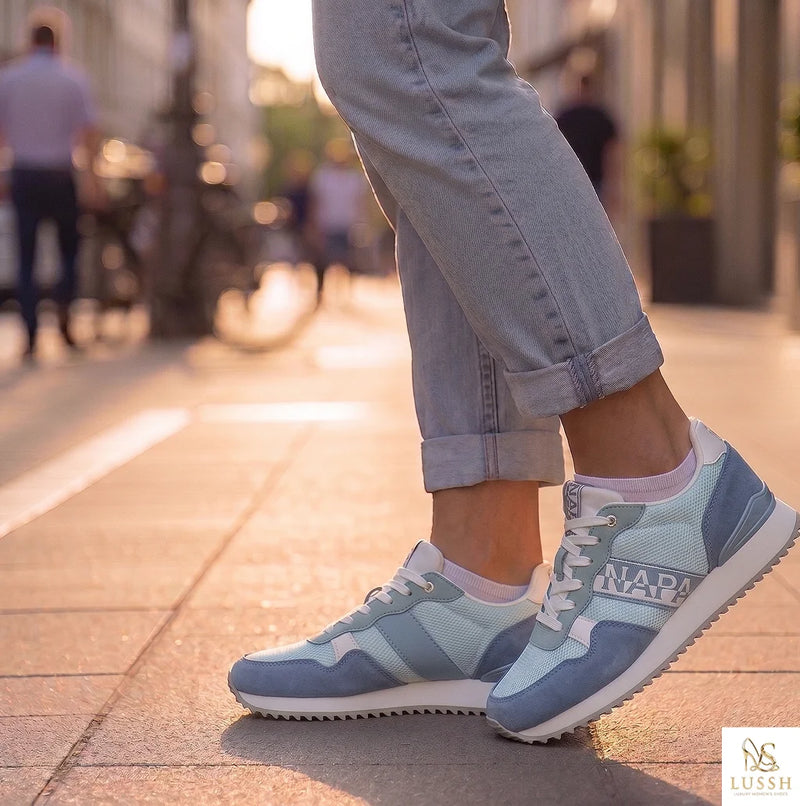 Napapijri Azzurro Polyester Women's Sneaker