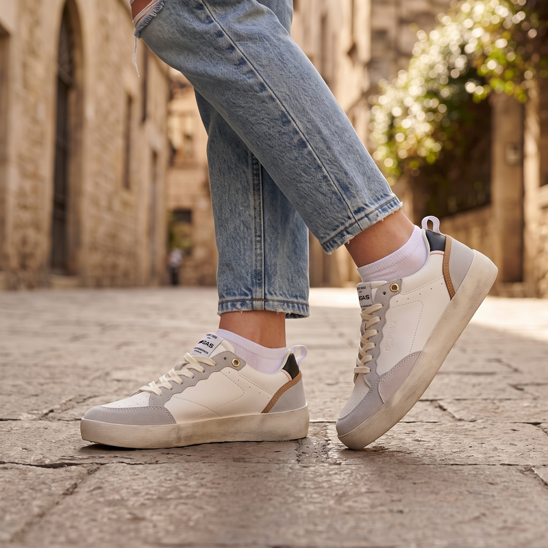 Gas Grigio Poliuretano Women Sneaker