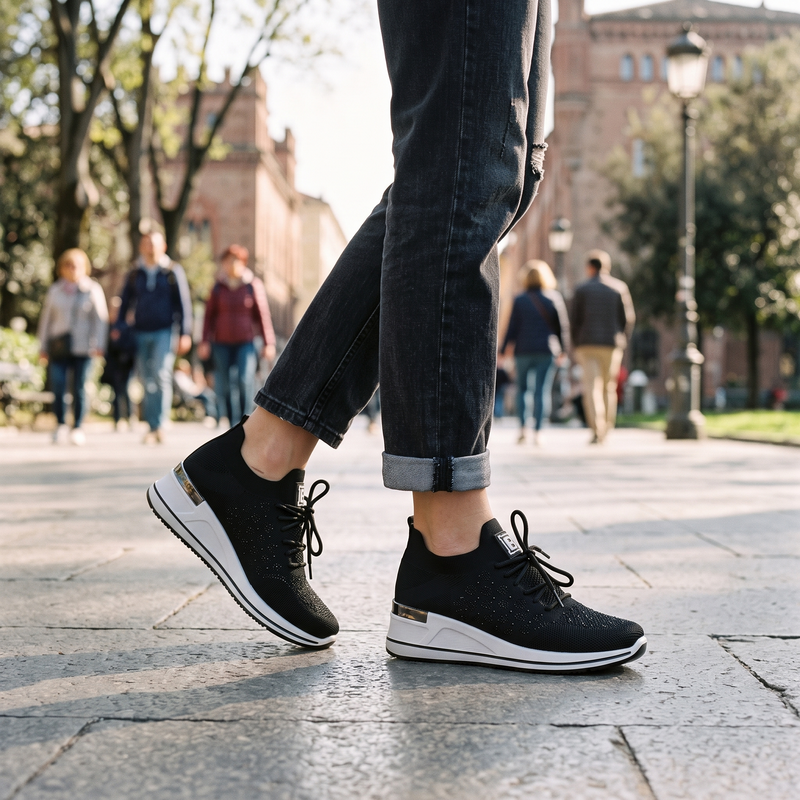 Laura Biagiotti Nero Polyester Women Sneaker