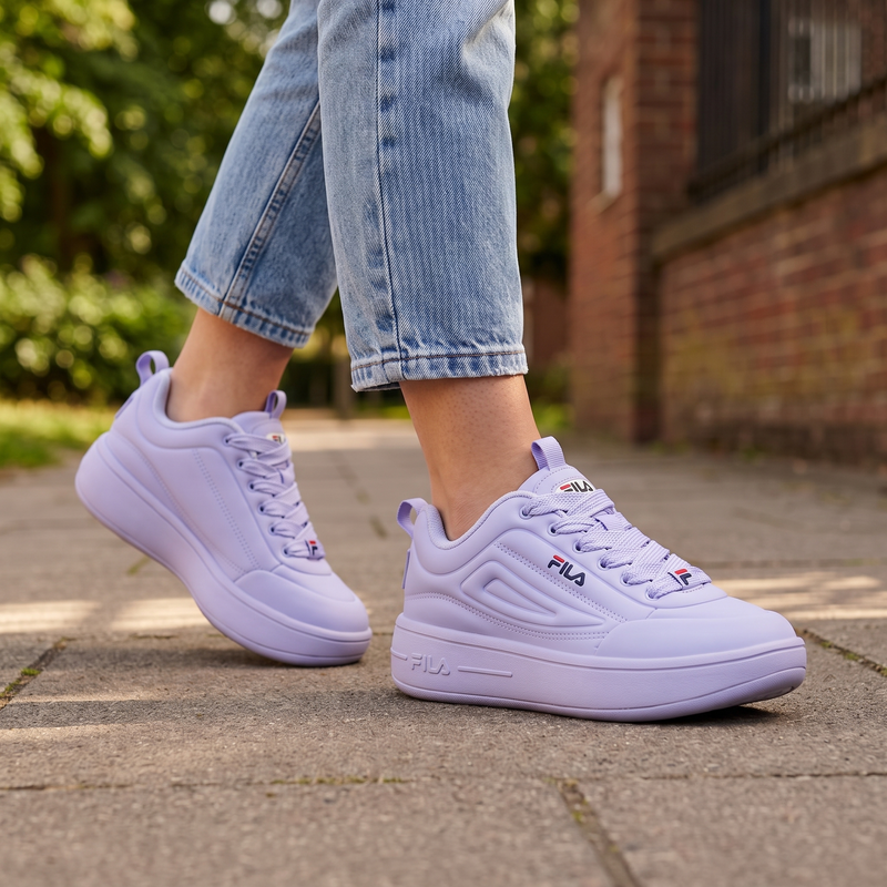 Fila Azzurro Polyester Women Sneaker