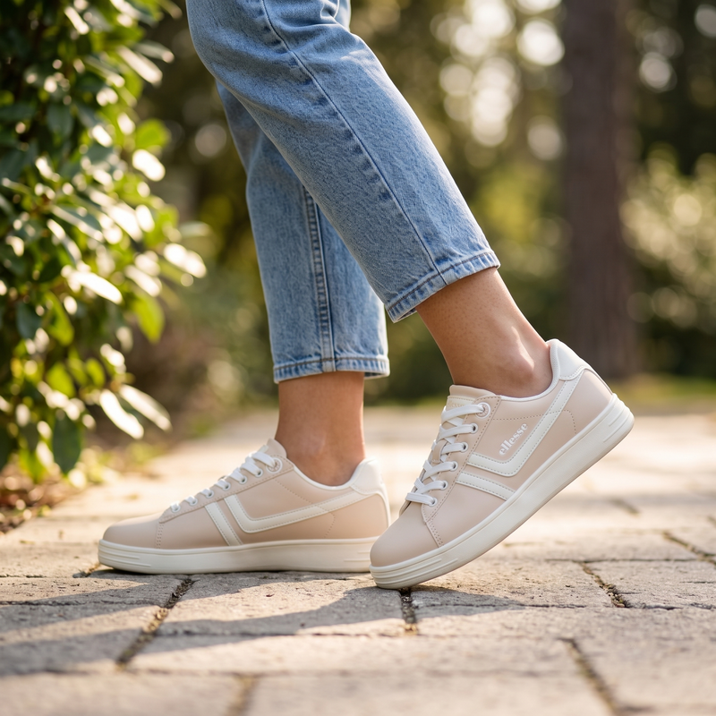 Ellesse Rosa Polyurethane Women Sneaker
