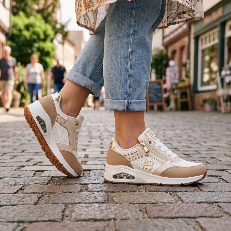 Laura Biagiotti Bianco Polyurethane Women Sneaker