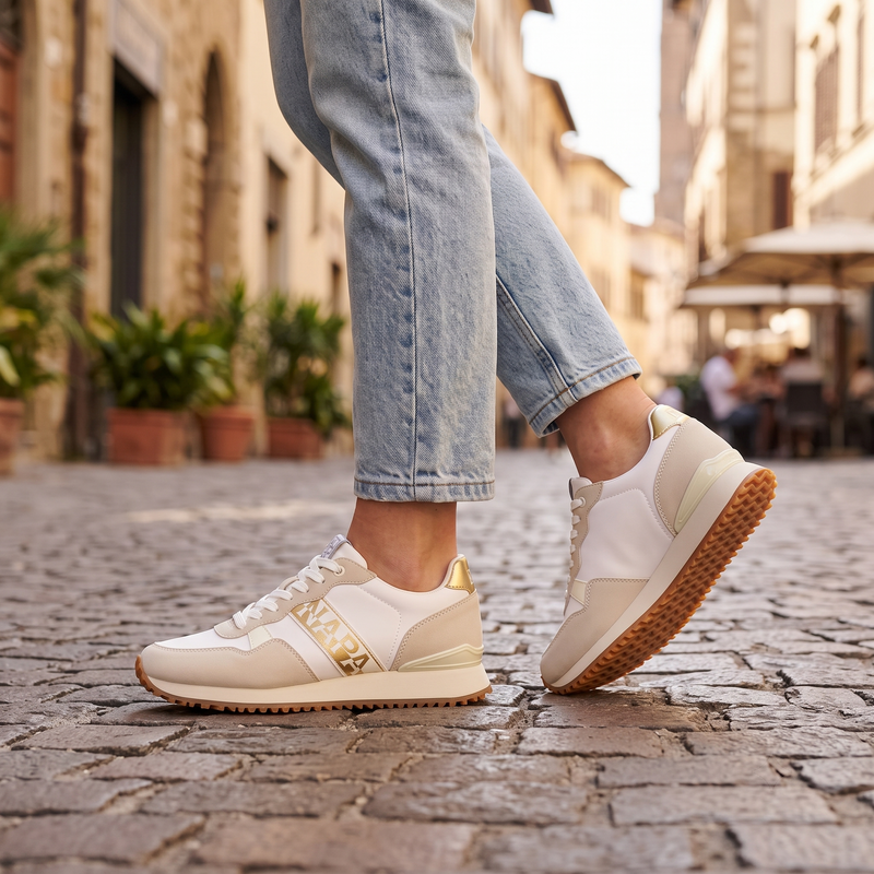 Napapijri White Polyurethane Women's Sneaker