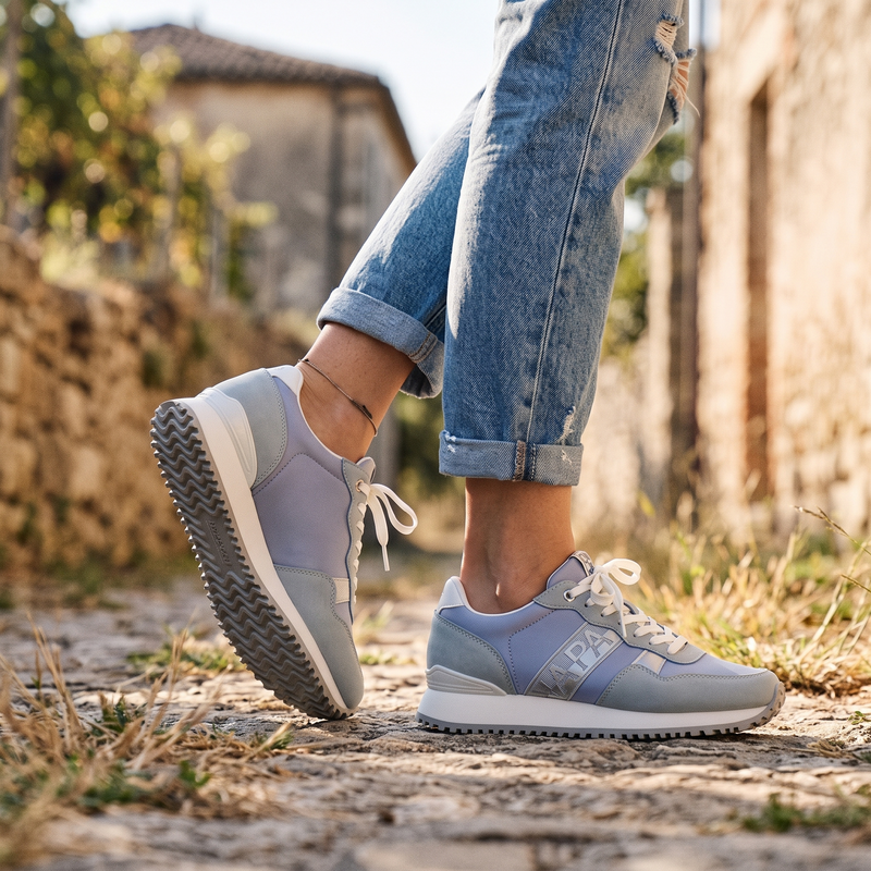 Napapijri Azzurro Polyurethane Women Sneaker